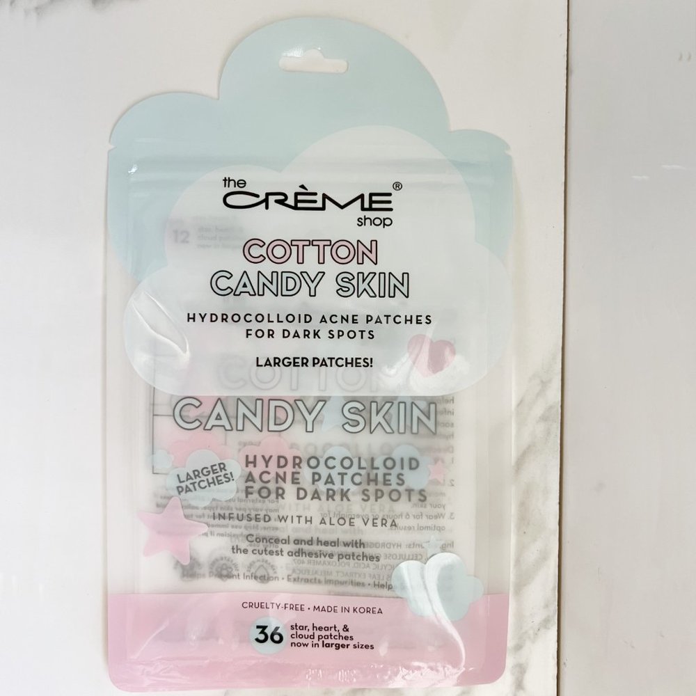NEW Set of 3, The Creme Shop Hydrocolloid Acne Patches - Larger Patches 36 Count